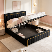 Oscar — coffre ouvert avec espace libre sous les pieds de soutien